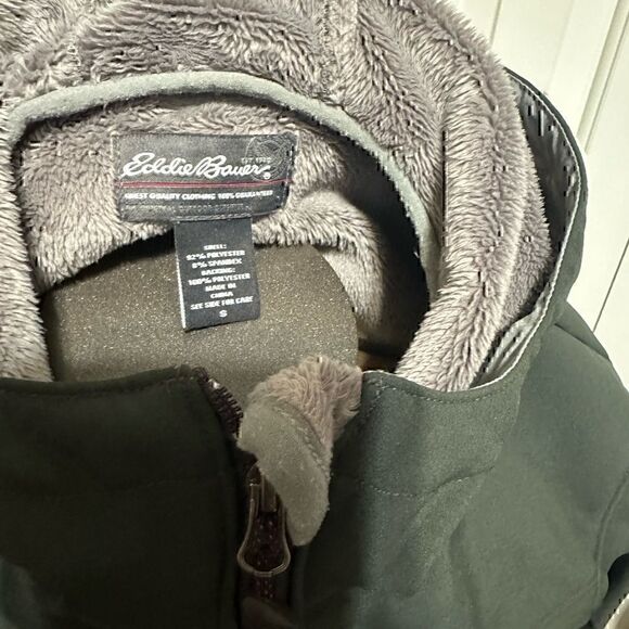 Eddie Bauer Womens Small Hooded Lined Softshell Jacket - Picture 5 of 5
